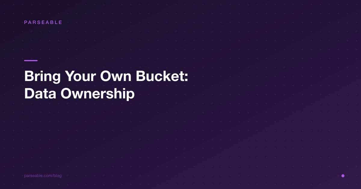 Bring Your Own Bucket: Data Ownership Is the Future of Observability