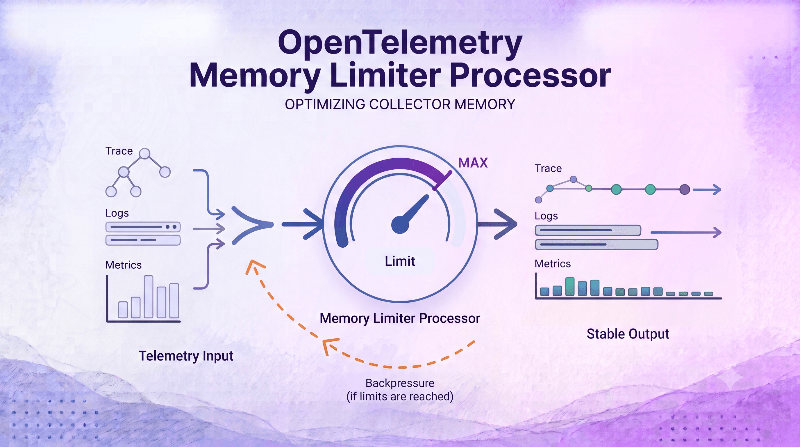 OpenTelemetry Memory Limiter Processor