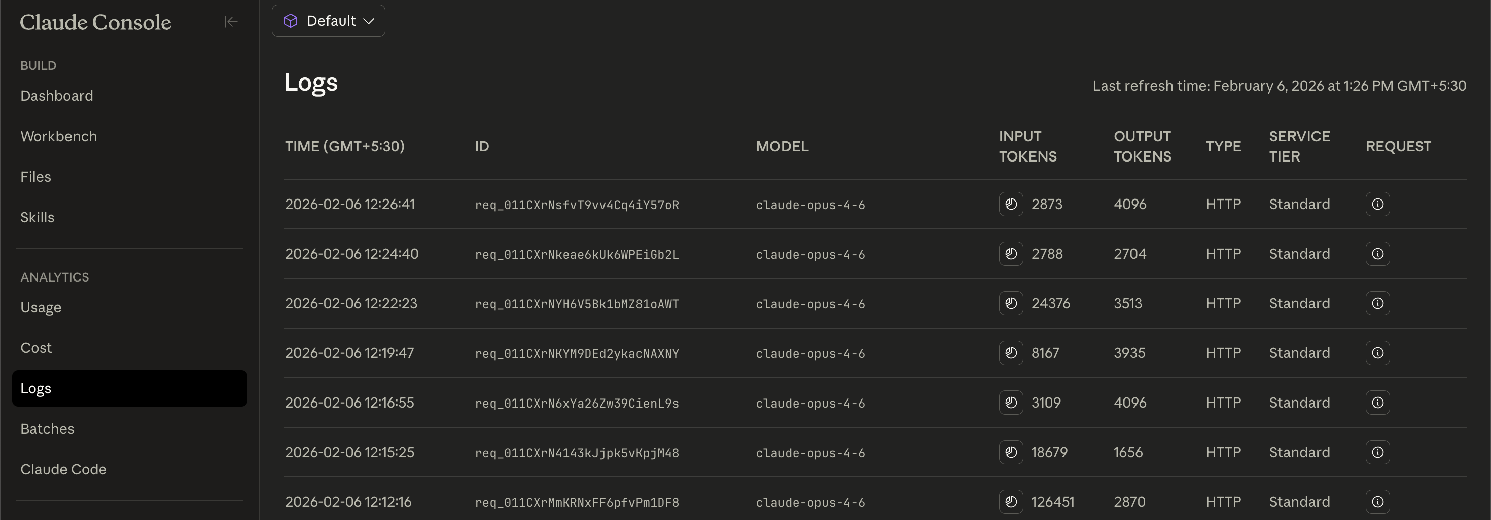 Claude analyzing real-time logs from Parseable