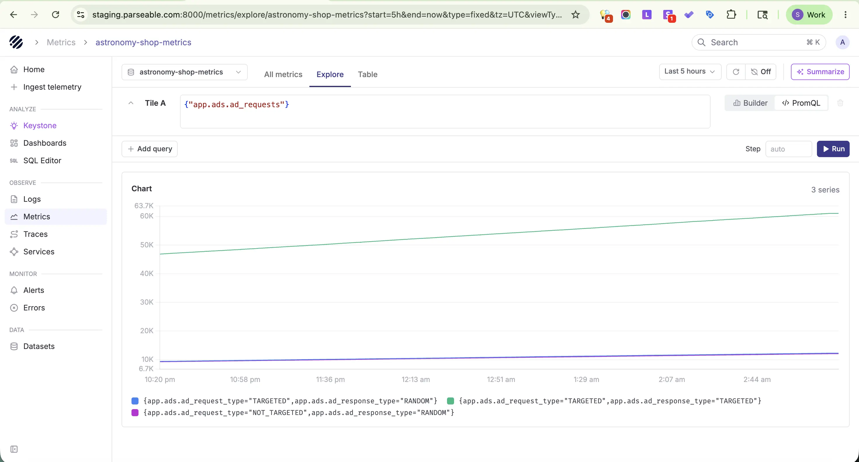 Metrics and PromQL Improvements